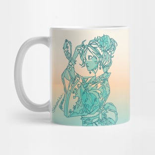 Sunset Mermaid Mug